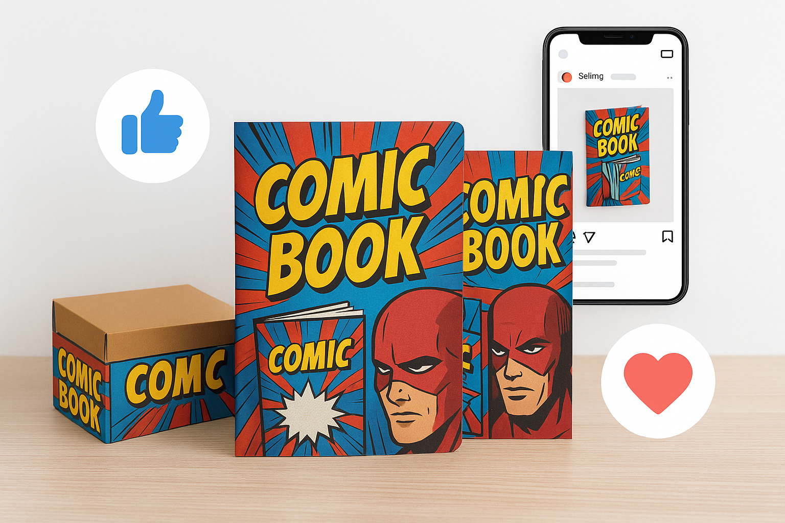 custom comic book printing | designnbuy